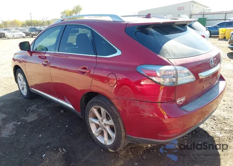 2012 Lexus Rx 350 from USA, damaged, VIN 2T2ZK1BA5CC086442